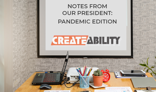 CreateAbility President, Steve Sutter, Talks Gratitude, Pandemic Challenges, and Assistive Technology